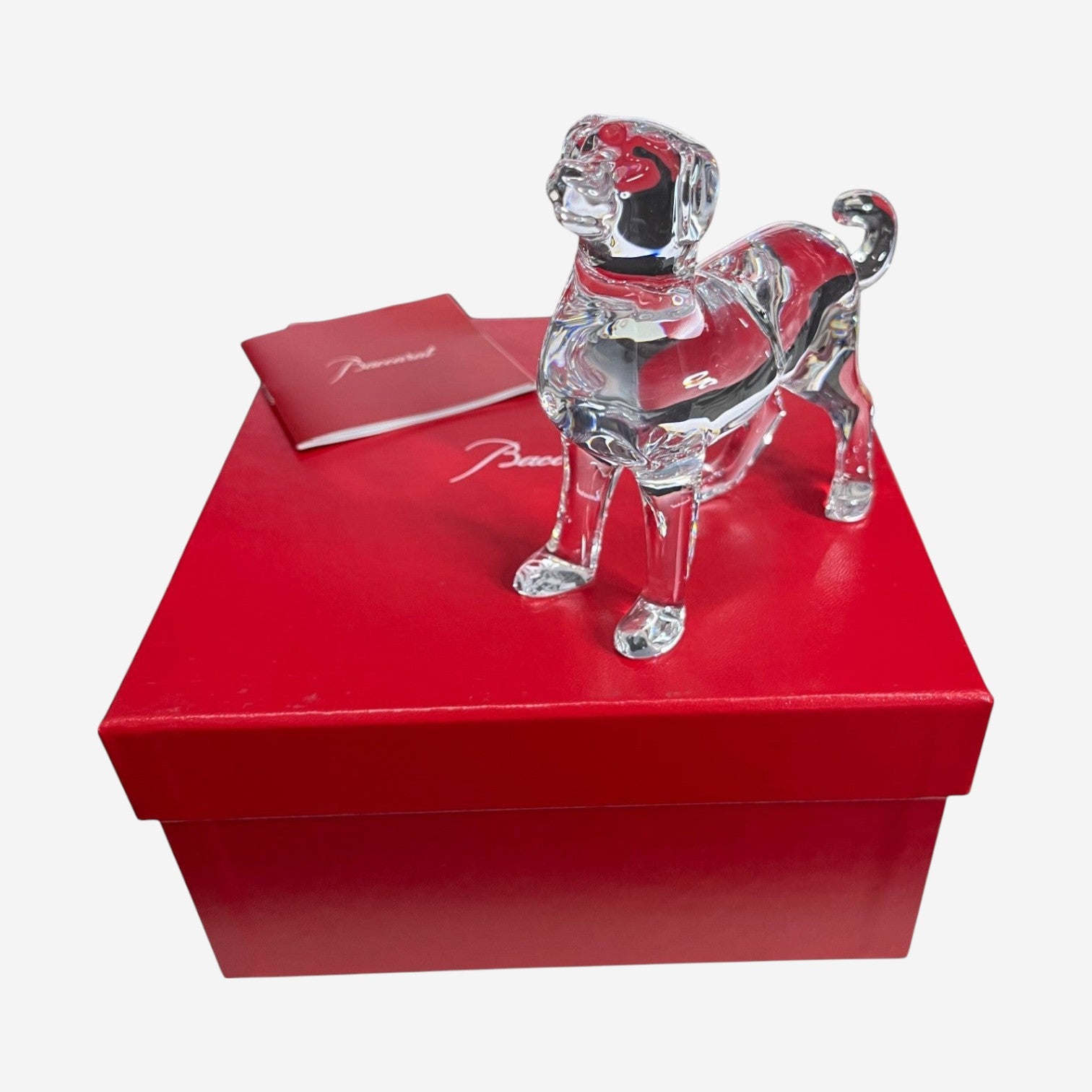 Baccarat Zodiac Crystal Clear Dog 2018 Figurine 2811187 - THE SOLIST
