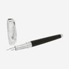 S.T. Dupont Line D Black Vitruvian Man Lacquer & Palladium Premium Fountain Pen (M) 410039L - THE SOLIST