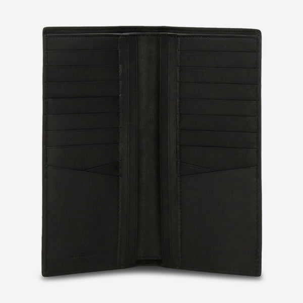 Salvatore Ferragamo Gancini Men's Black Continental Wallet 685783