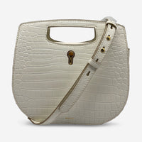 Bally Caya Women's Bone Leather Top Handle Bag 6232623