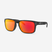 Oakley Holbrook Men's Black Camo Prizm Ruby Sunglasses 9102-E9