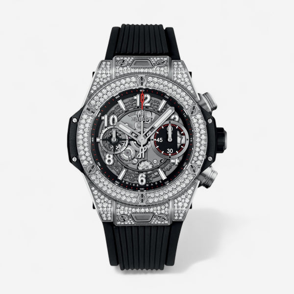 Hublot Big Bang UNICO Titanium Diamond Automatic Men's Watch 441.NX.1170.RX.1704