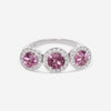 Gübelin 18K White Gold Pink Spinel & Diamond Ring 57A-1774 - THE SOLIST