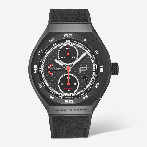 Porsche 'Monobloc Actuator' Chronograph Flyback Limited Edition Titanium Men's Automatic Watch 6033.6.01.009.06.2