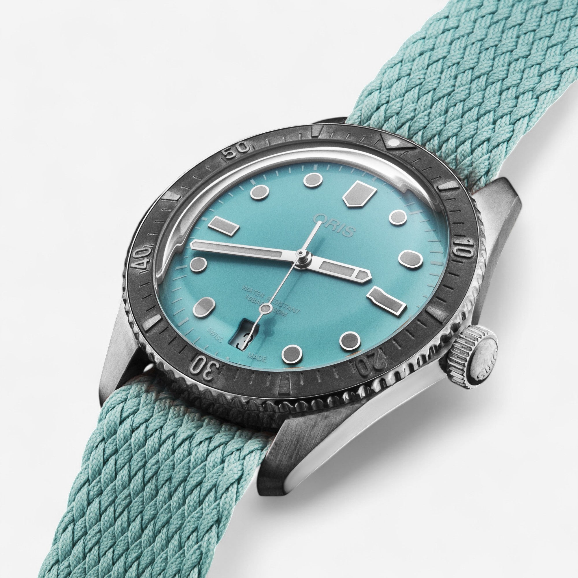 Oris Divers Sixty-Five Stainless Steel Automatic Ladies Watch 73377714055LS - THE SOLIST