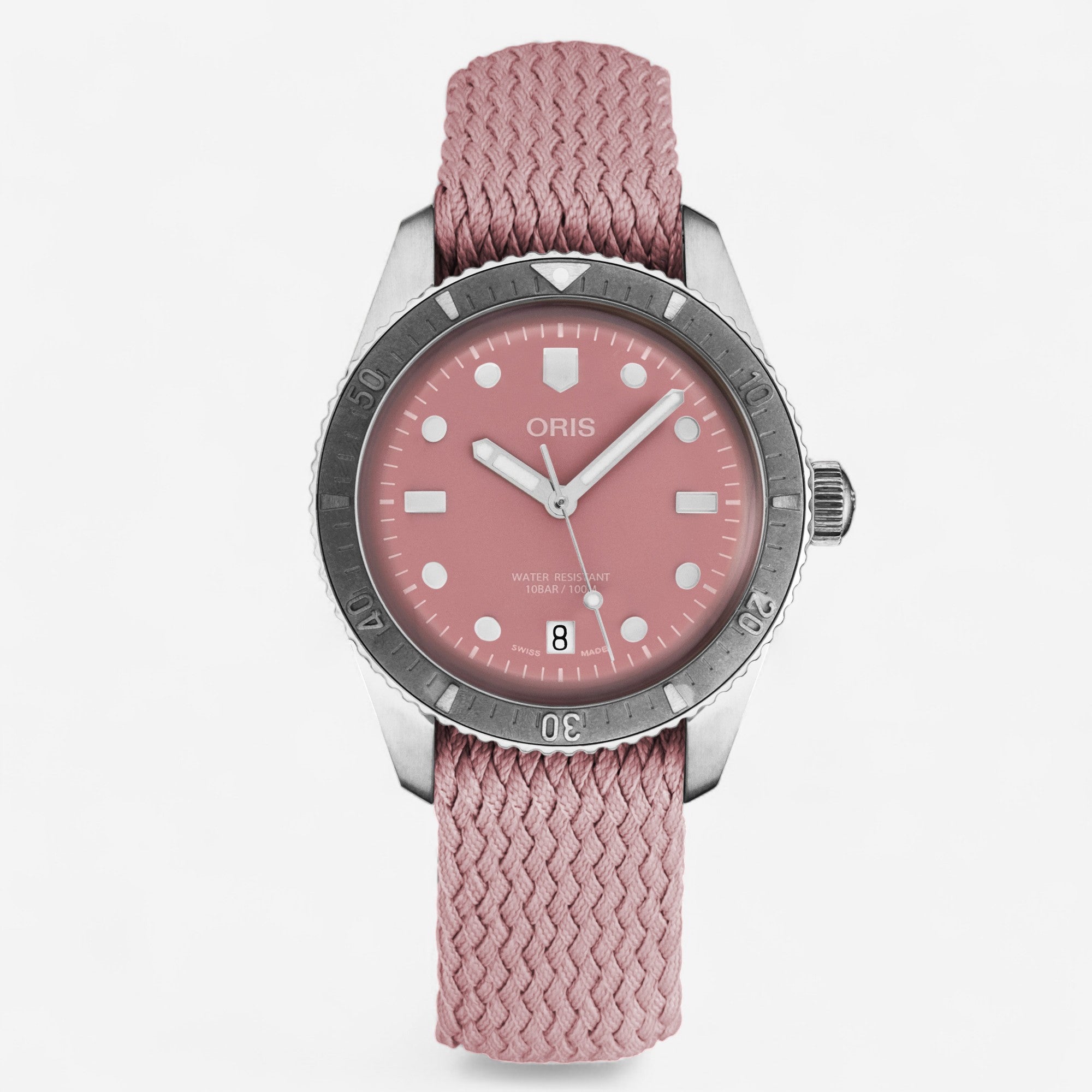 Oris Divers Sixty-Five Stainless Steel Automatic Ladies Watch 73377714058LS - THE SOLIST