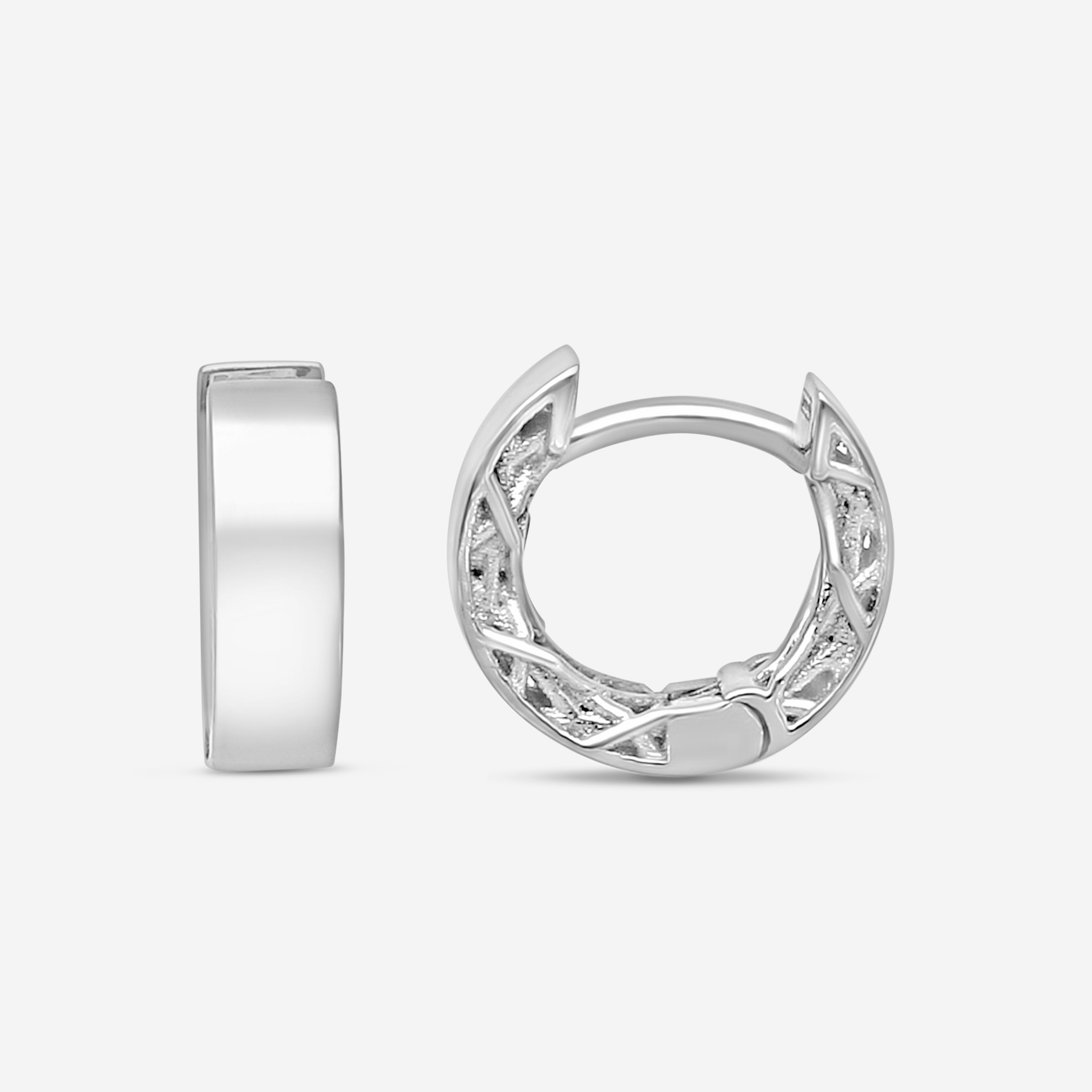 Roberto Coin Symphony Golden Gate 18K White Gold Earrings 7771362AWER0 - THE SOLIST