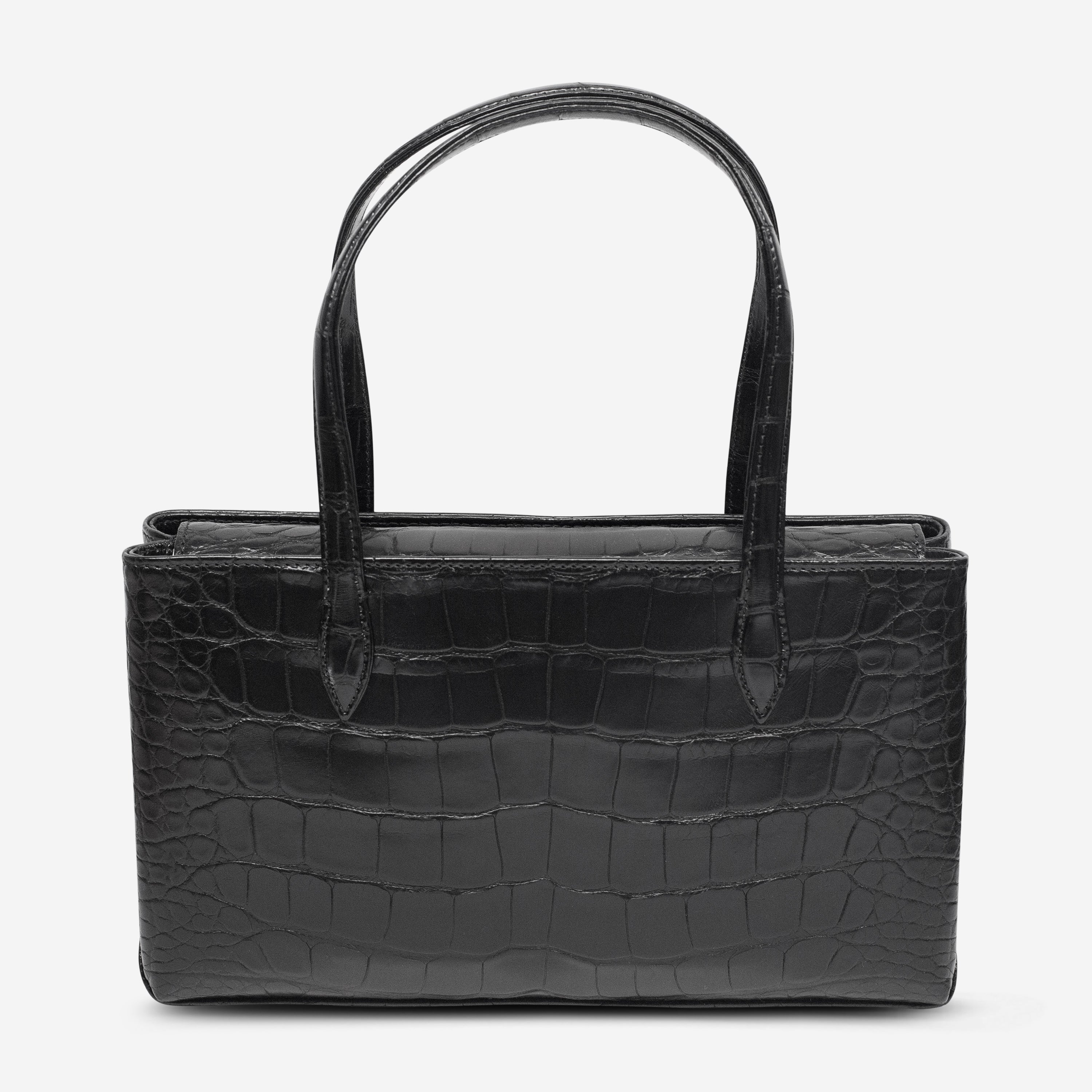 Chopard Jour Impériale Mini Black Alligator Leather Bag 95000-0341 - THE SOLIST