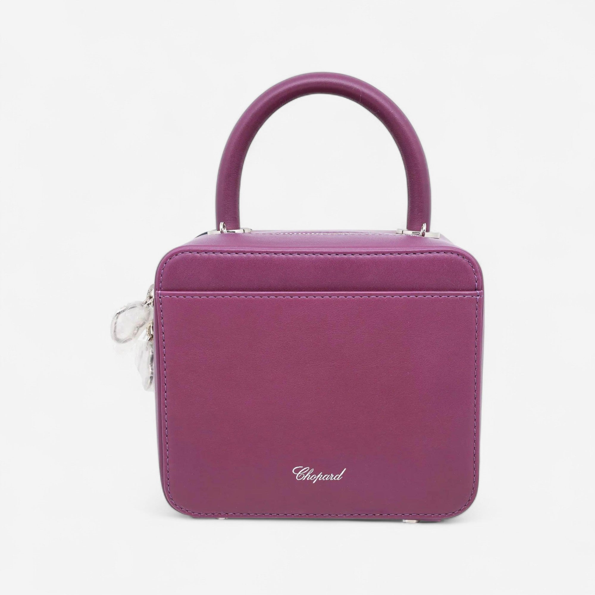 Chopard Green Carpet Chloe Sevigny Purple & Navy Blue Leather Shoulder Bag 95000-0981 - THE SOLIST
