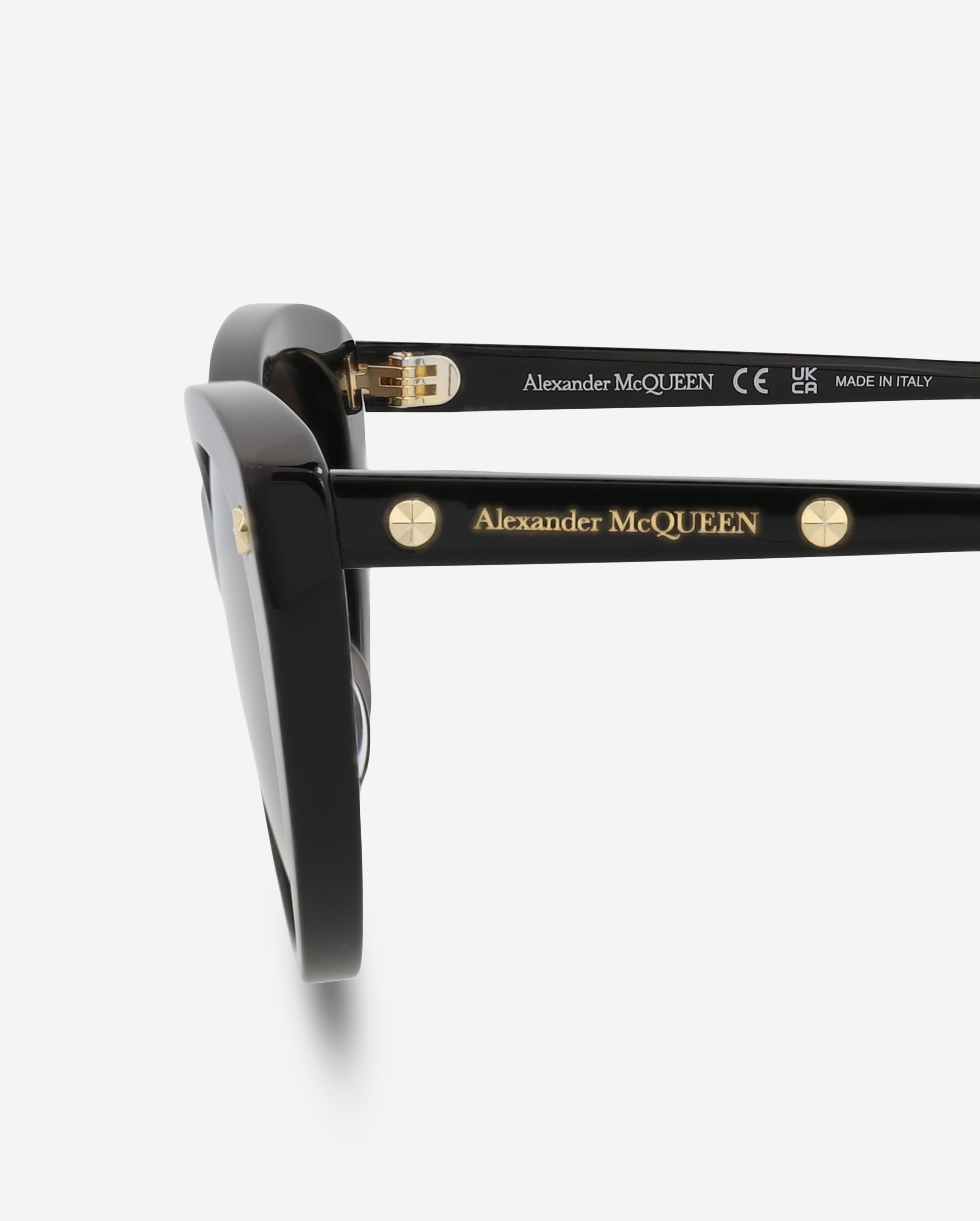 Alexander Mcqueen Cat Eye Acetate 55 mm Ladies Sunglasses AM0189S-30006850001 - THE SOLIST