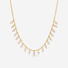 Ina Mar 18K Yellow Gold Marquise Cut Diamond 4.00ct.twd. Station Necklace ANK-19595-1-Y - THE SOLIST