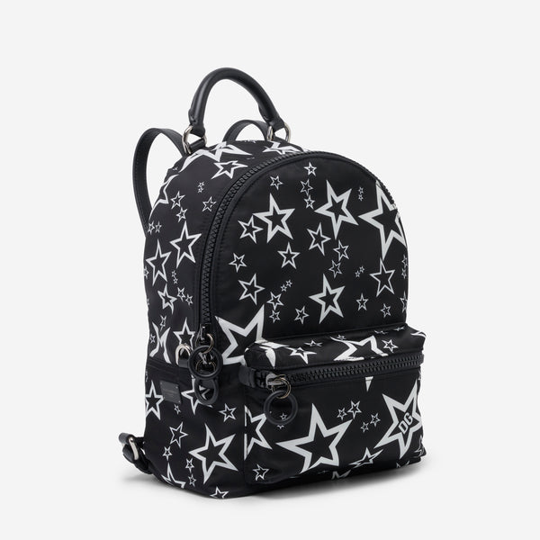 Dolce & Gabbana Black Nylon Backpack Bb6633Aj610Hn36C - THE SOLIST