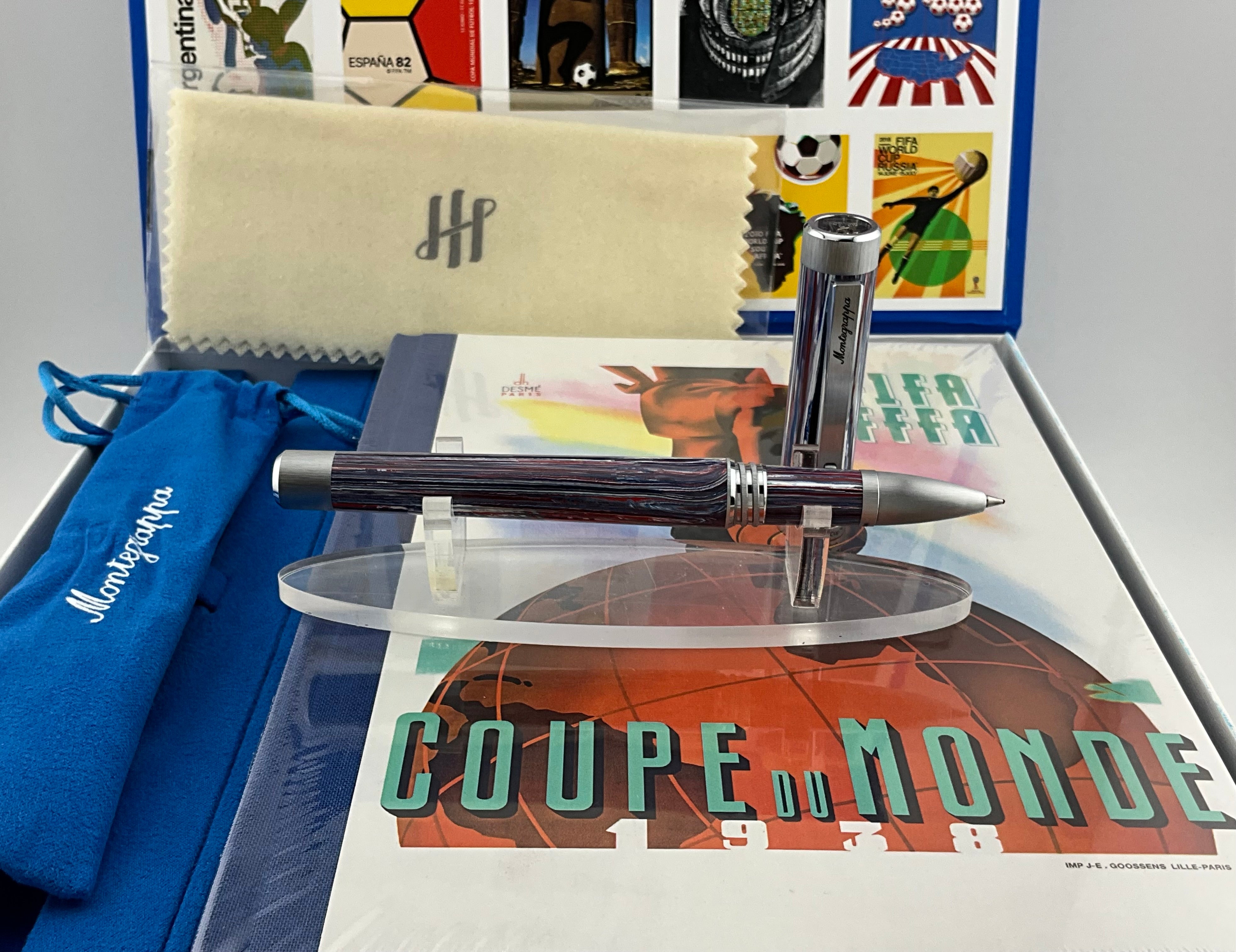 Montegrappa FIFA Classics France Multicolor Resin Rollerball Pen ISZEFRIP_F - THE SOLIST