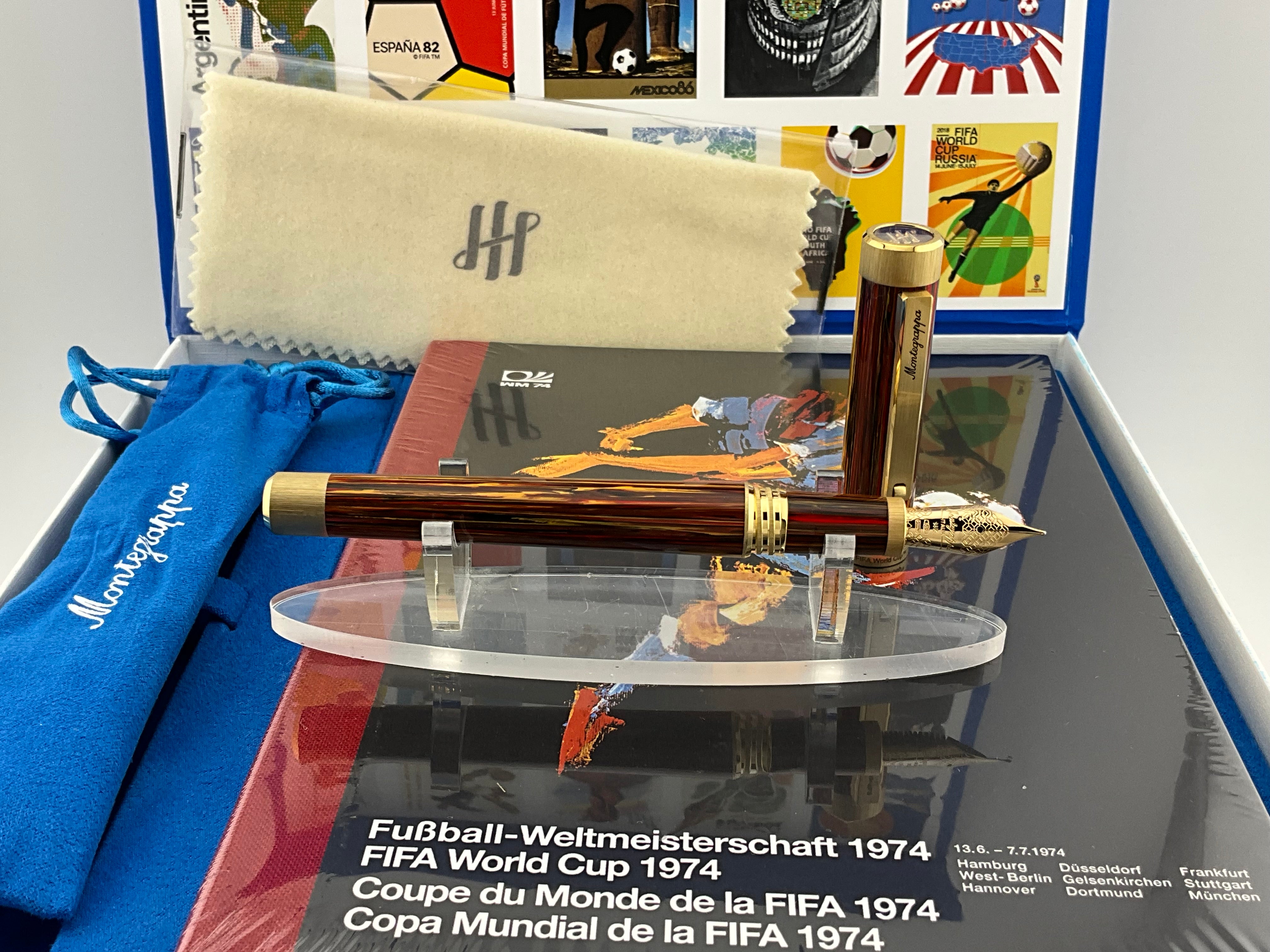 Montegrappa FIFA Classics Germany Red Resin Fountain Pen (M) ISZEF34Y_G - THE SOLIST
