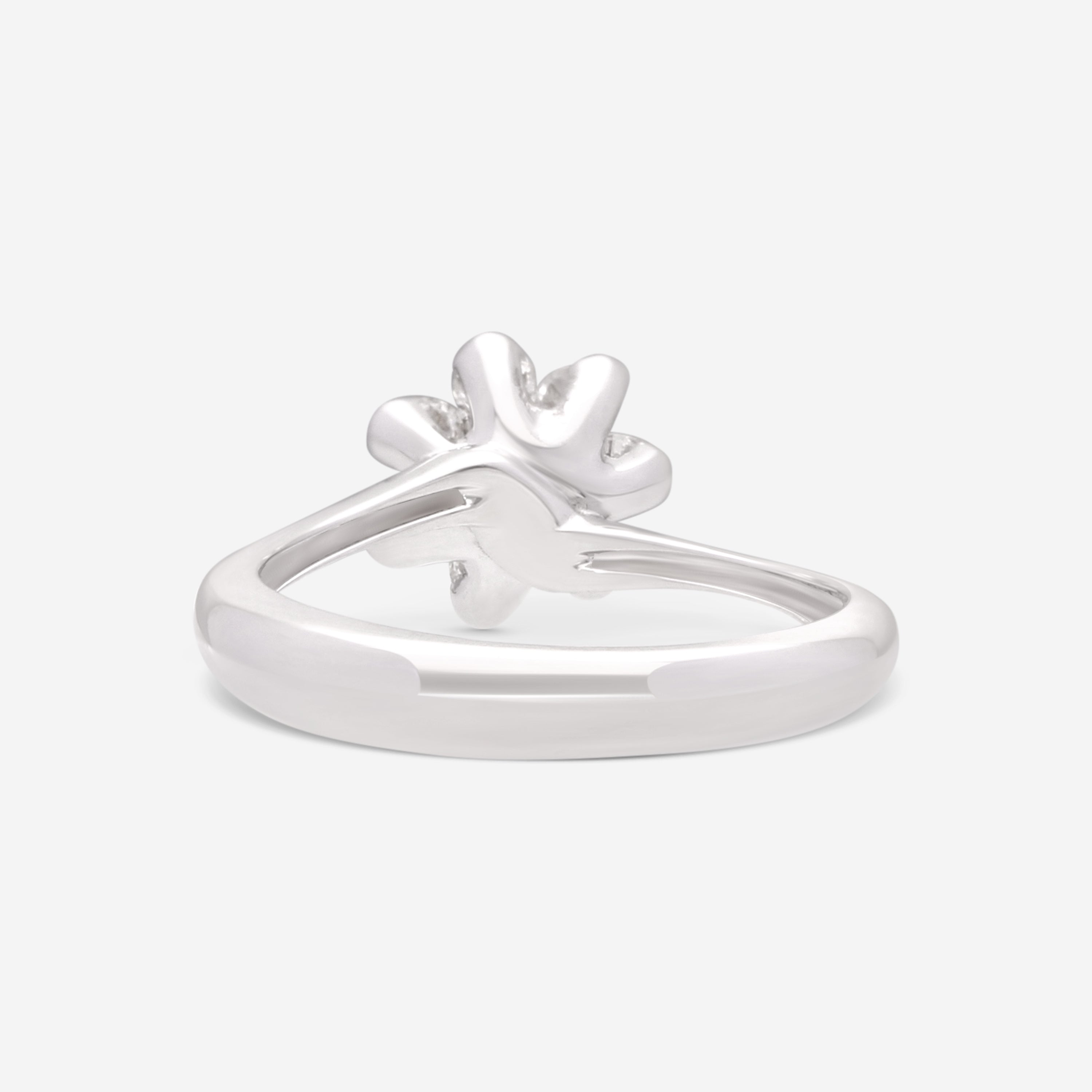 Giloro 18K White Gold Diamond Wedding Ring AN1700-170 - THE SOLIST