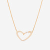 Gübelin 18K Yellow Gold Diamond Heart Collier Pendant 42C-1154 - THE SOLIST