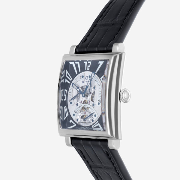 Milus Herios TriRetrograde Stainless Steel Men's Automatic Watch HERT001 - THE SOLIST