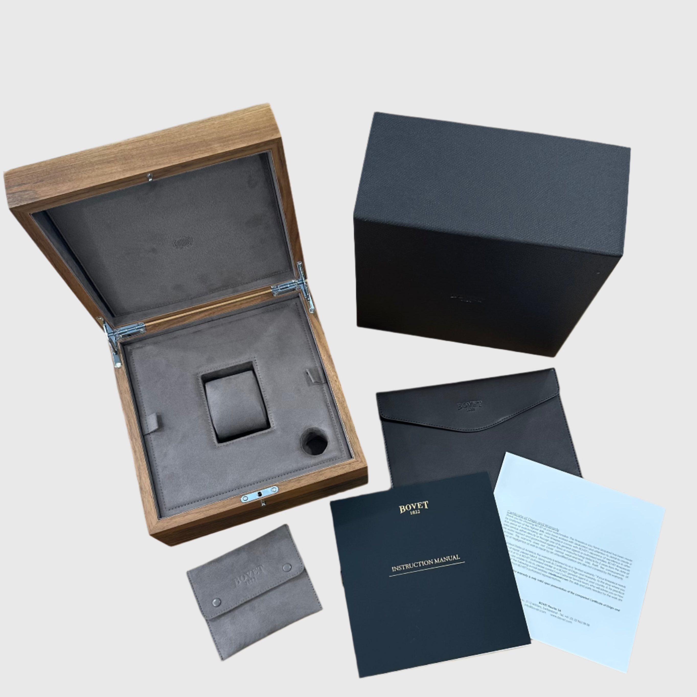 Bovet Sportster Saguaro 46 Chronograph Black DLC Stainless Steel Automatic Men's Watch SP0486 - THE SOLIST