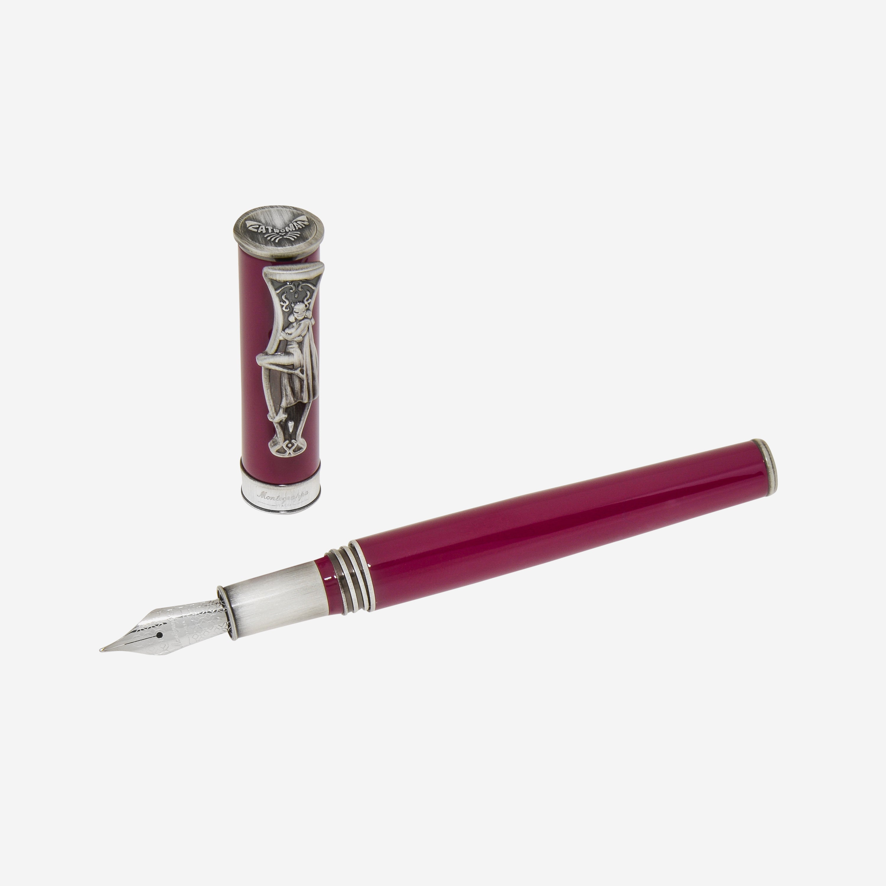 Montegrappa DC Comics Heroes and Villains Catwoman Fountain Pen (M) ISDCC3LL - THE SOLIST