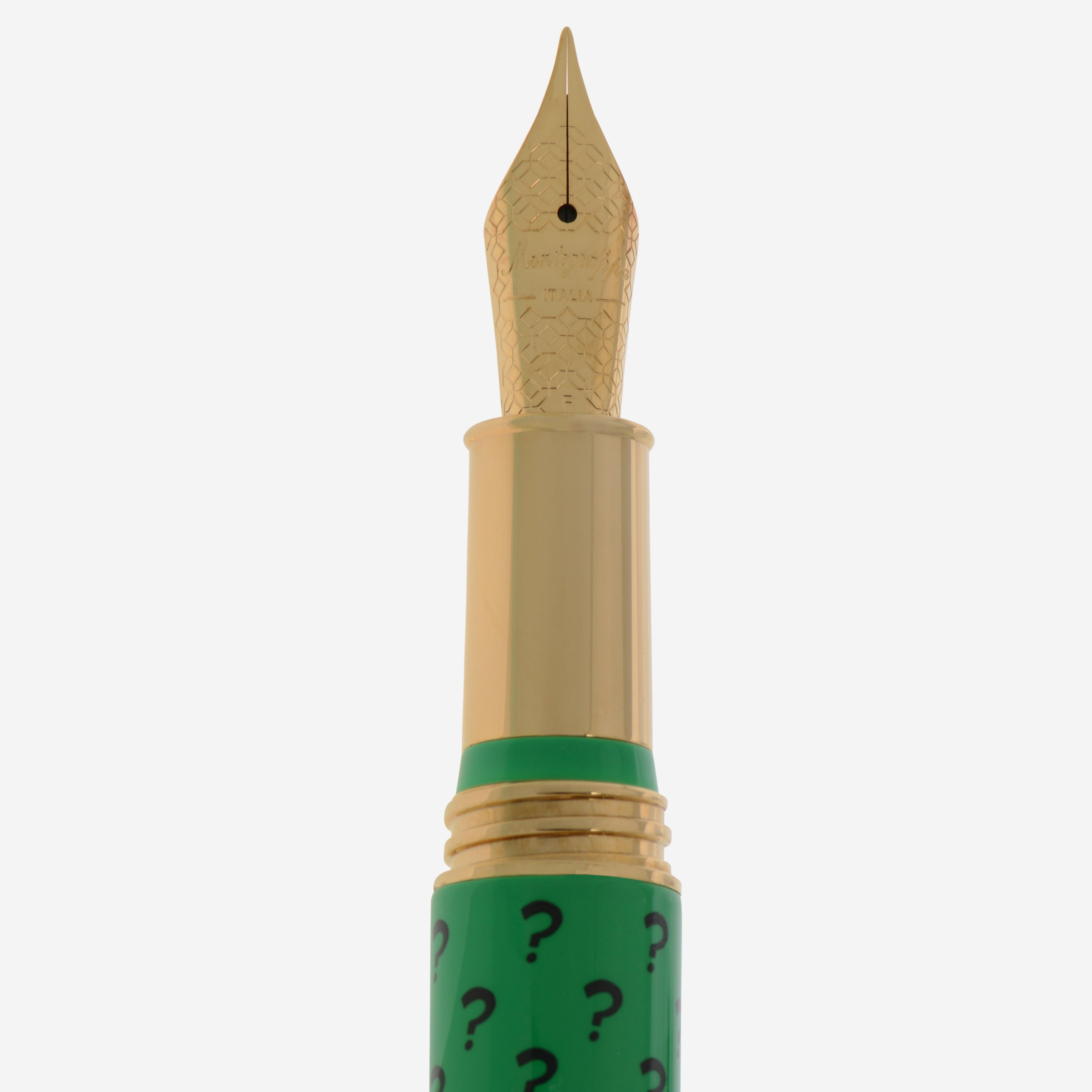 Montegrappa DC Comics Heroes and Villains Riddler Fountain Pen (F) ISDCR2YG - THE SOLIST