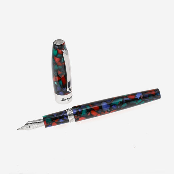 Montegrappa Fortuna Mosaico Aurora Fountain Pen (M) ISFOB3IK