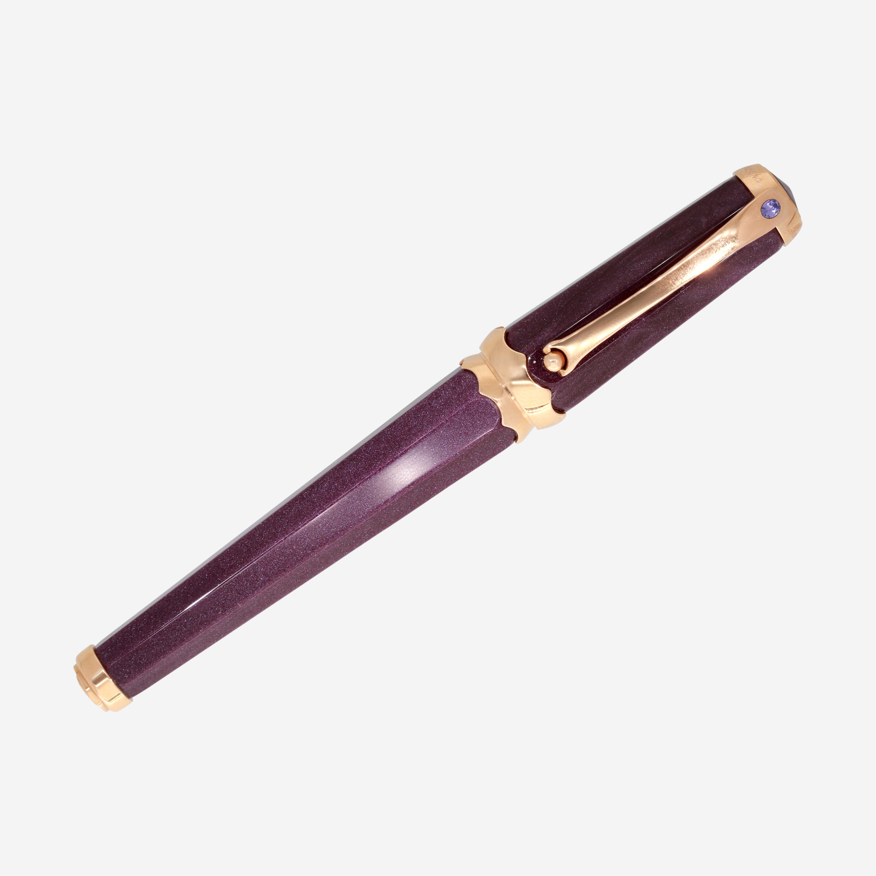 Montegrappa Piccola Gemma 18K Rose Gold Limited Edition Fountain Pen (F) ISPGC2RL - THE SOLIST