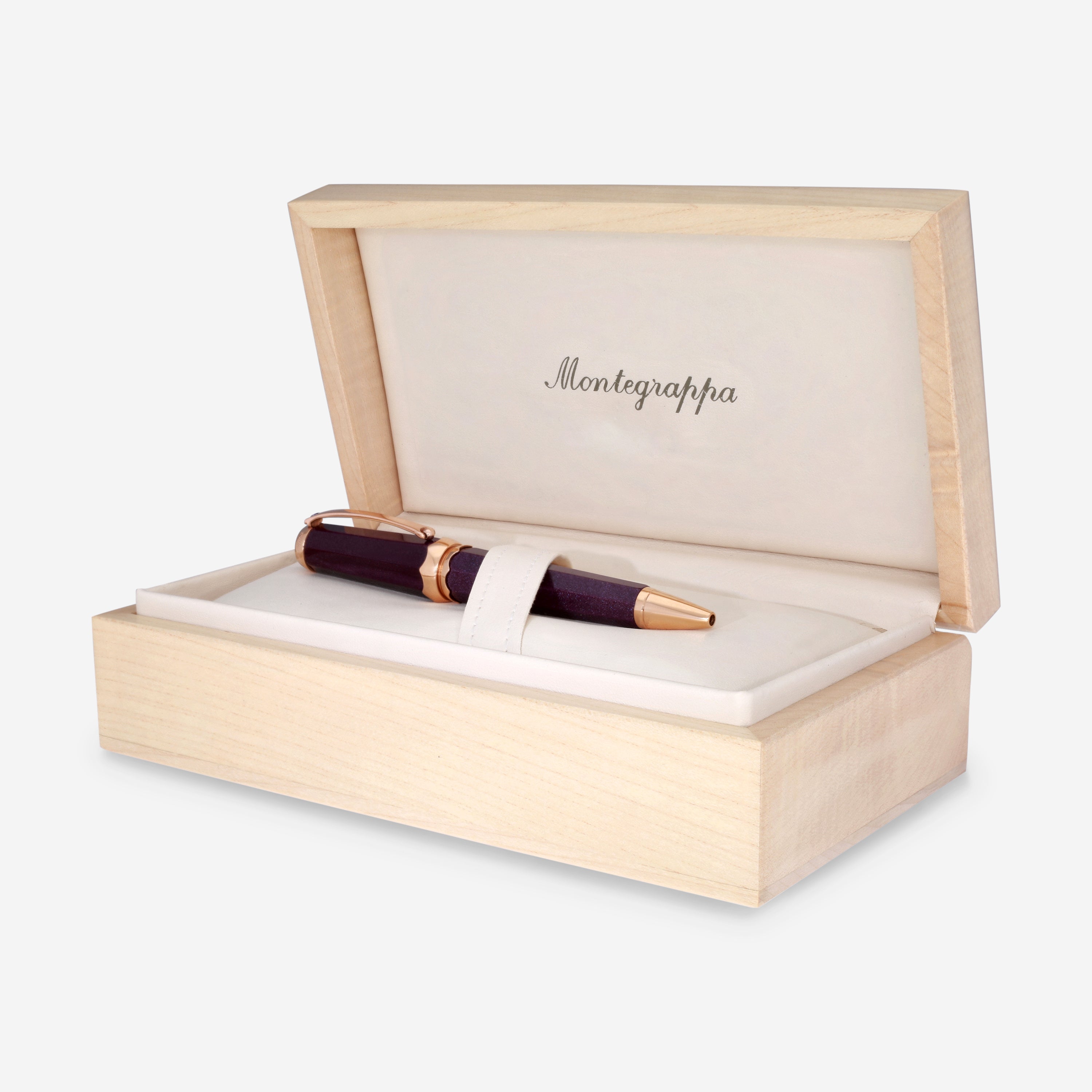 Montegrappa Piccola Gemma 18K Rose Gold Limited Edition Ballpoint Pen ISPGCBRL - THE SOLIST