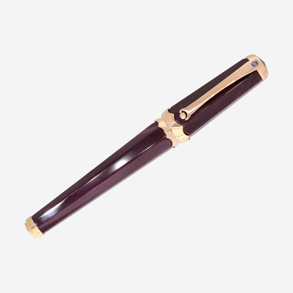 Montegrappa Piccola Gemma 18K Rose Gold Limited Edition Rollerball Pen ISPGCRRL