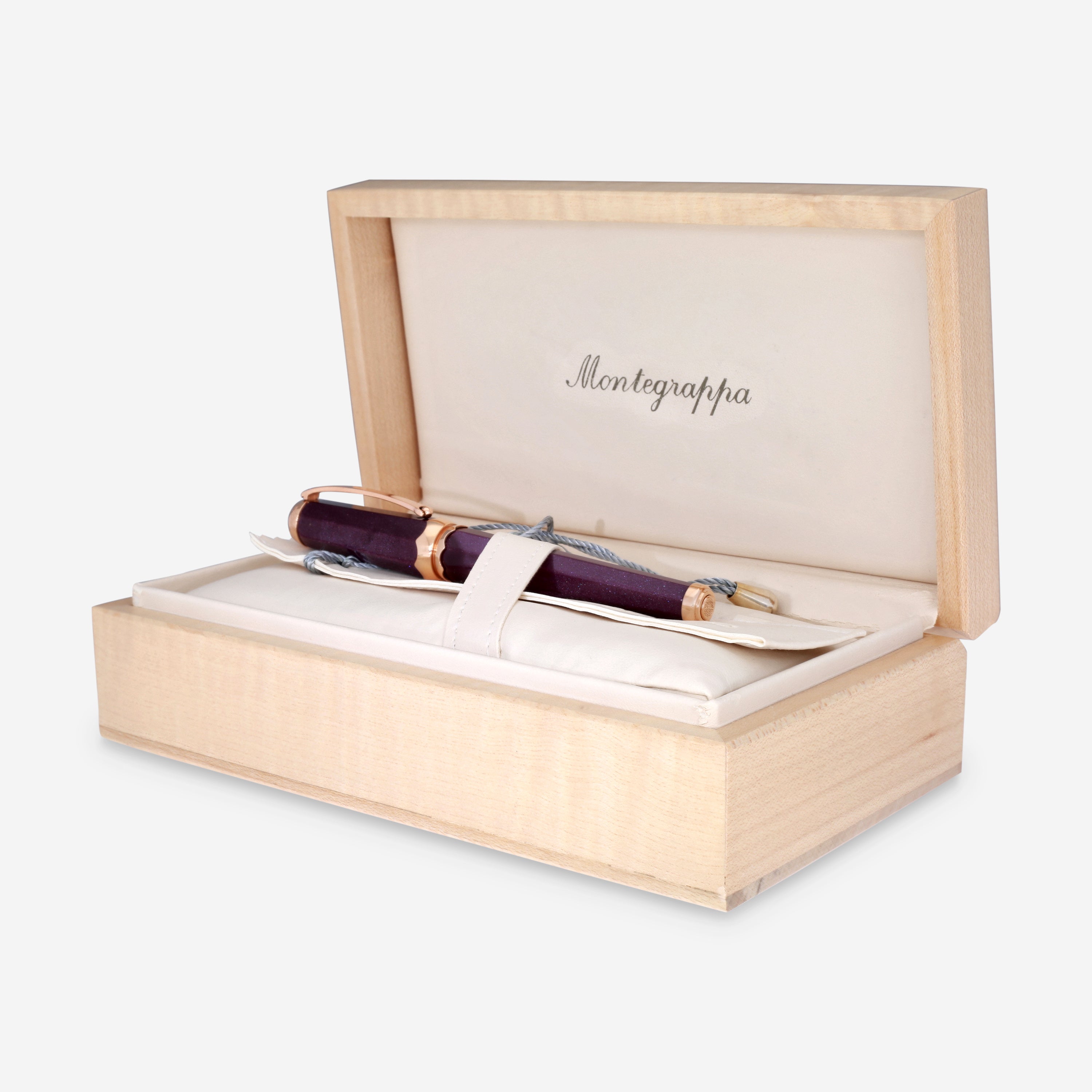 Montegrappa Piccola Gemma 18K Rose Gold Limited Edition Rollerball Pen ISPGCRRL - THE SOLIST