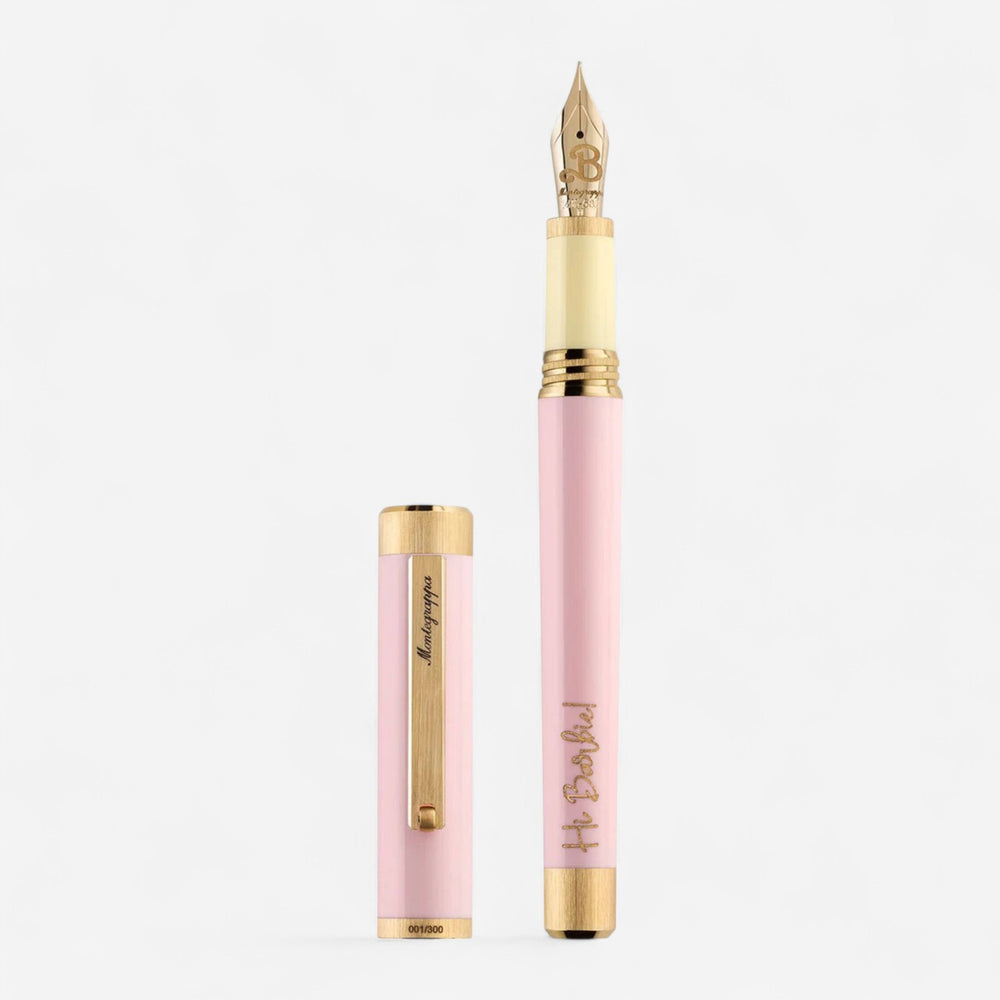 Montegrappa Barbie The Movie Icon Signature Limited Edition Fountain Pen Set (M) ISZEB33Y