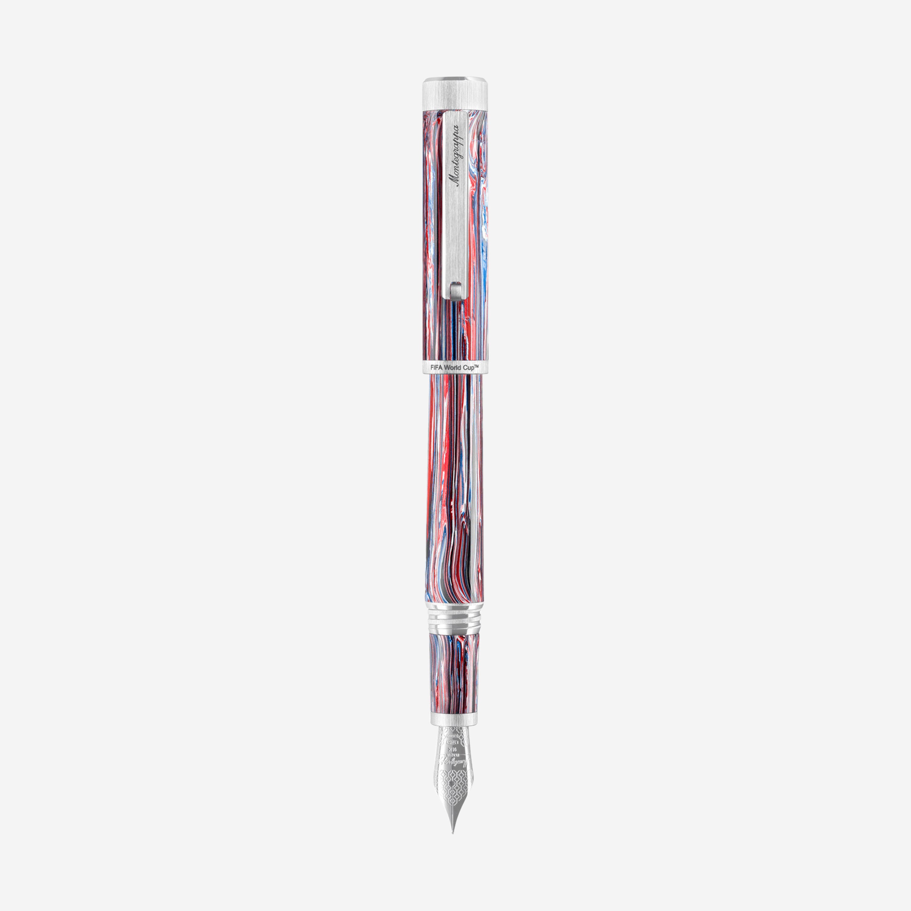 Montegrappa FIFA Classics France Multicolor Resin Fountain Pen (EF) ISZEF14P_F - THE SOLIST