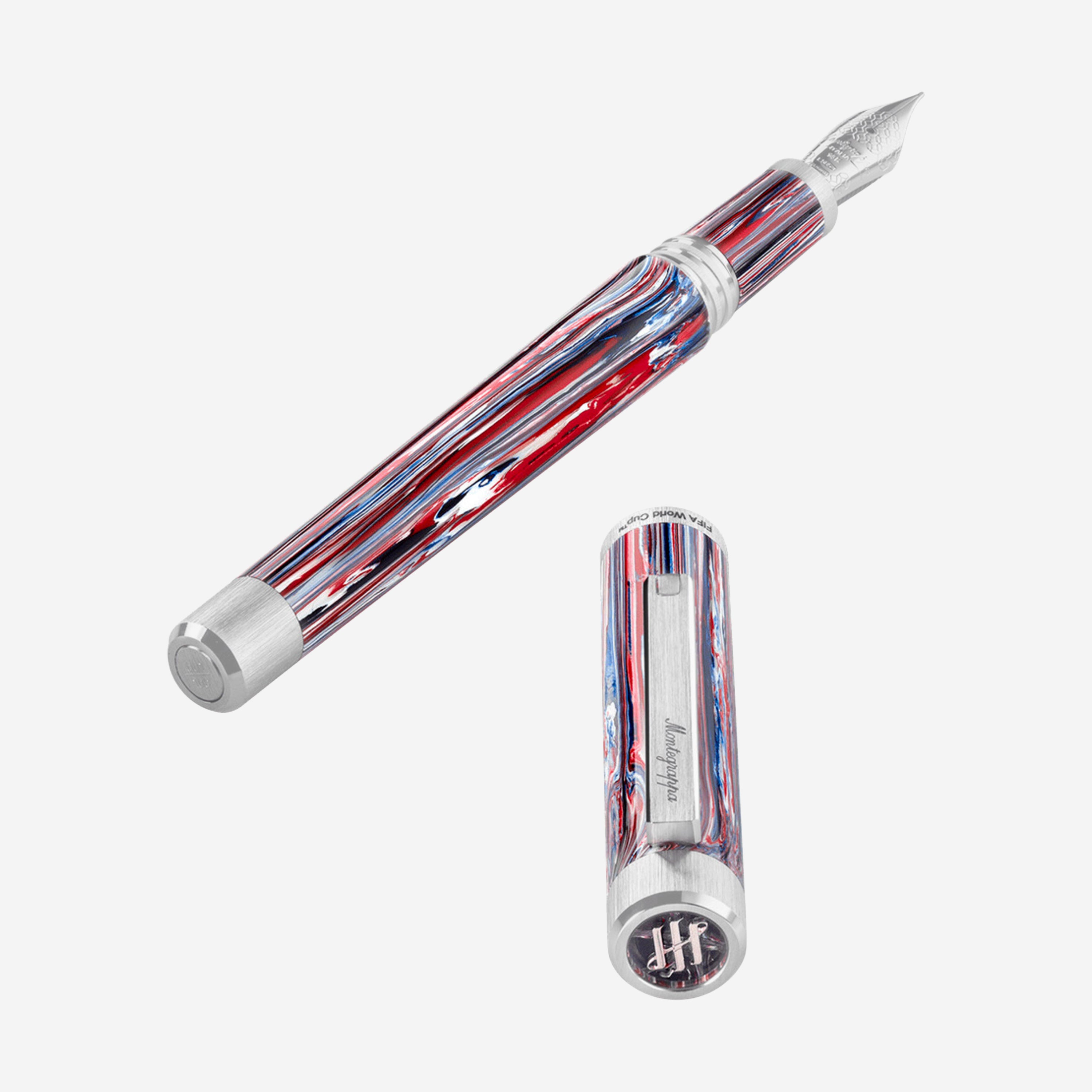 Montegrappa FIFA Classics France Multicolor Resin Fountain Pen (EF) ISZEF14P_F - THE SOLIST