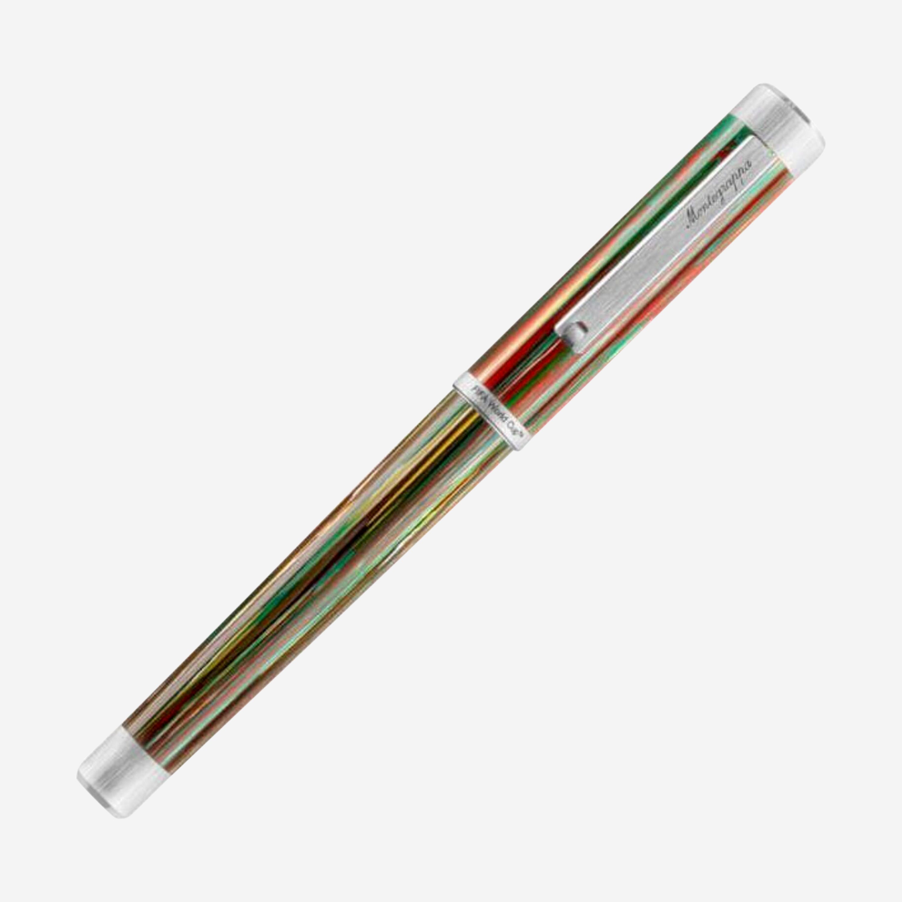 Montegrappa FIFA Classics Mexico Red & Green Resin Fountain Pen (F) ISZEF24P_M - THE SOLIST