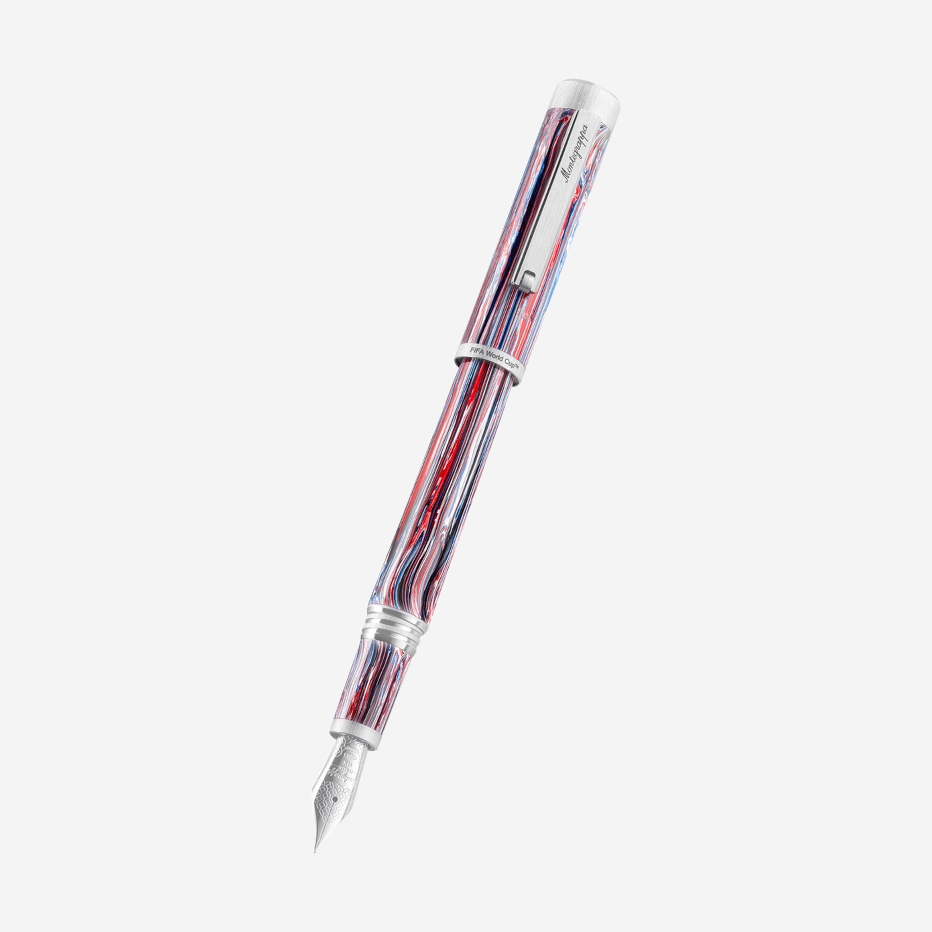 Montegrappa FIFA Classics France Multicolor Resin Fountain Pen (M) ISZEF34P_F - THE SOLIST
