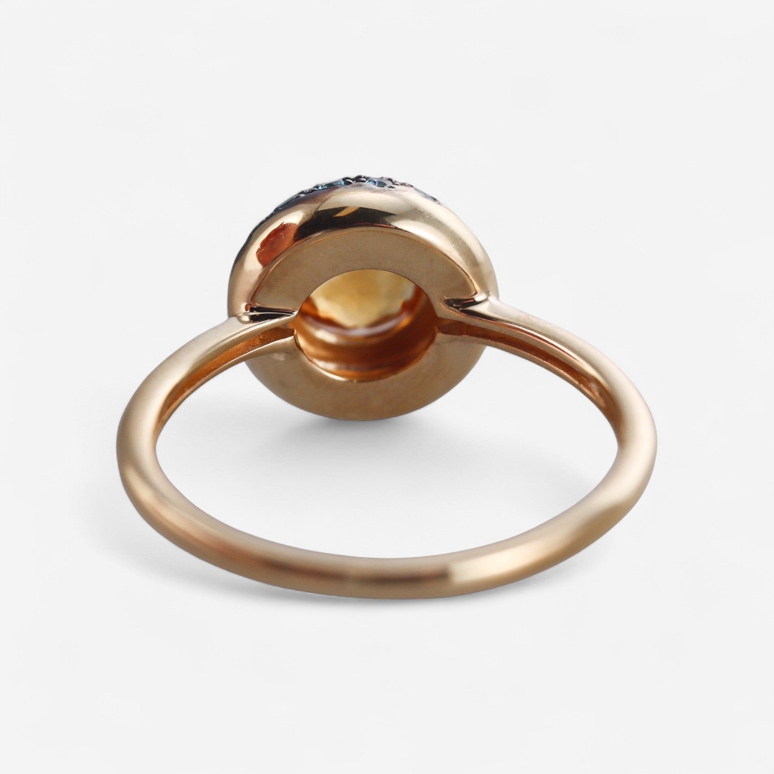 Tavanti 18K Yellow Gold Diamond, Citrine & Paraiba Topaz Ring Sz. 7.25 JF-2895FX-CI-Y-115 - THE SOLIST