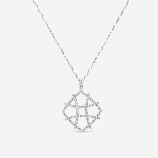 Piero Milano 18K White Gold Diamond 0.48ct. tw. Necklace NEDI-109396-264 - THE SOLIST