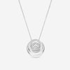 Giloro 18K White Gold Diamond Pendant Necklace P5005-108B - THE SOLIST
