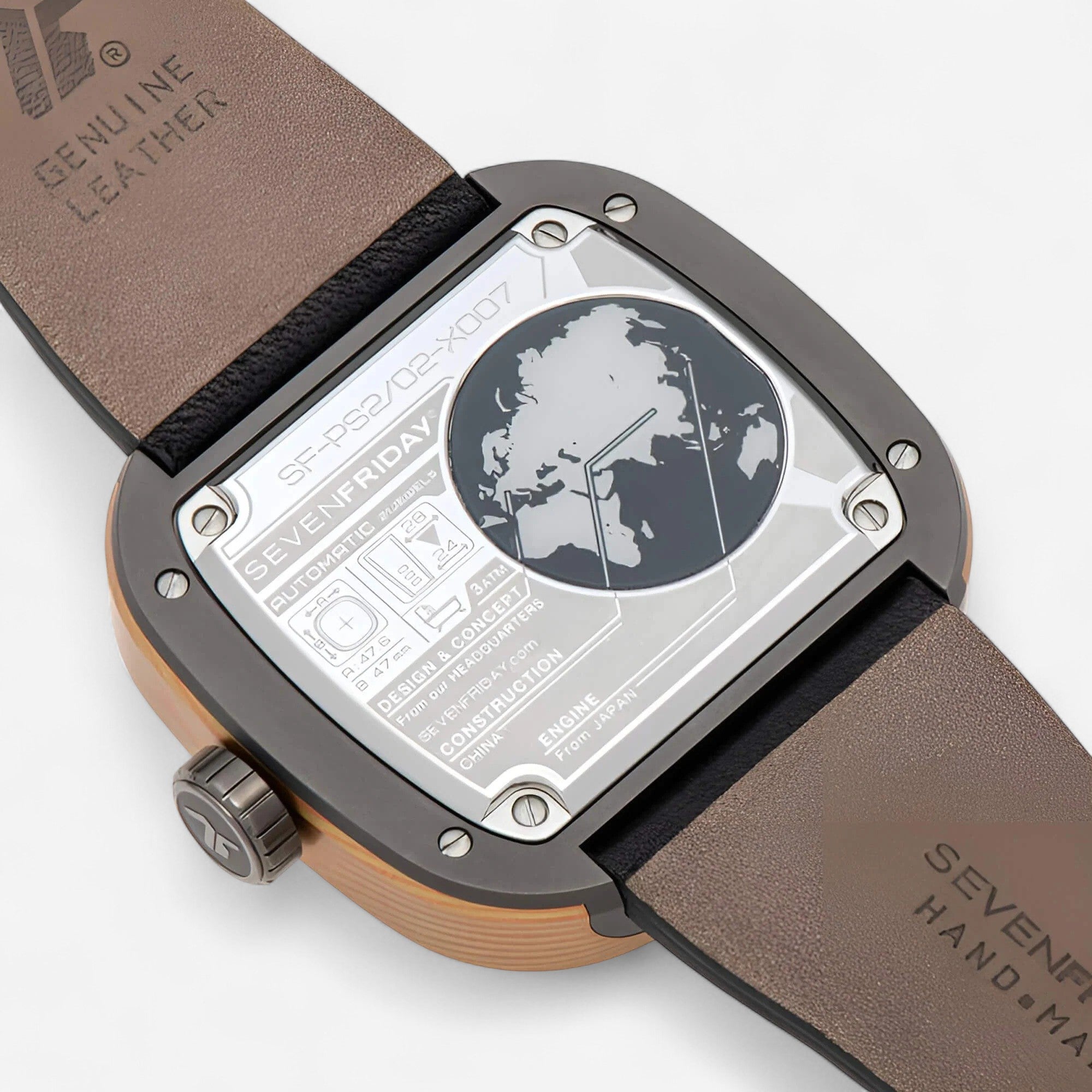 SevenFriday Cuxedo Stainless Steel Automatic Men's Watch PS2-02