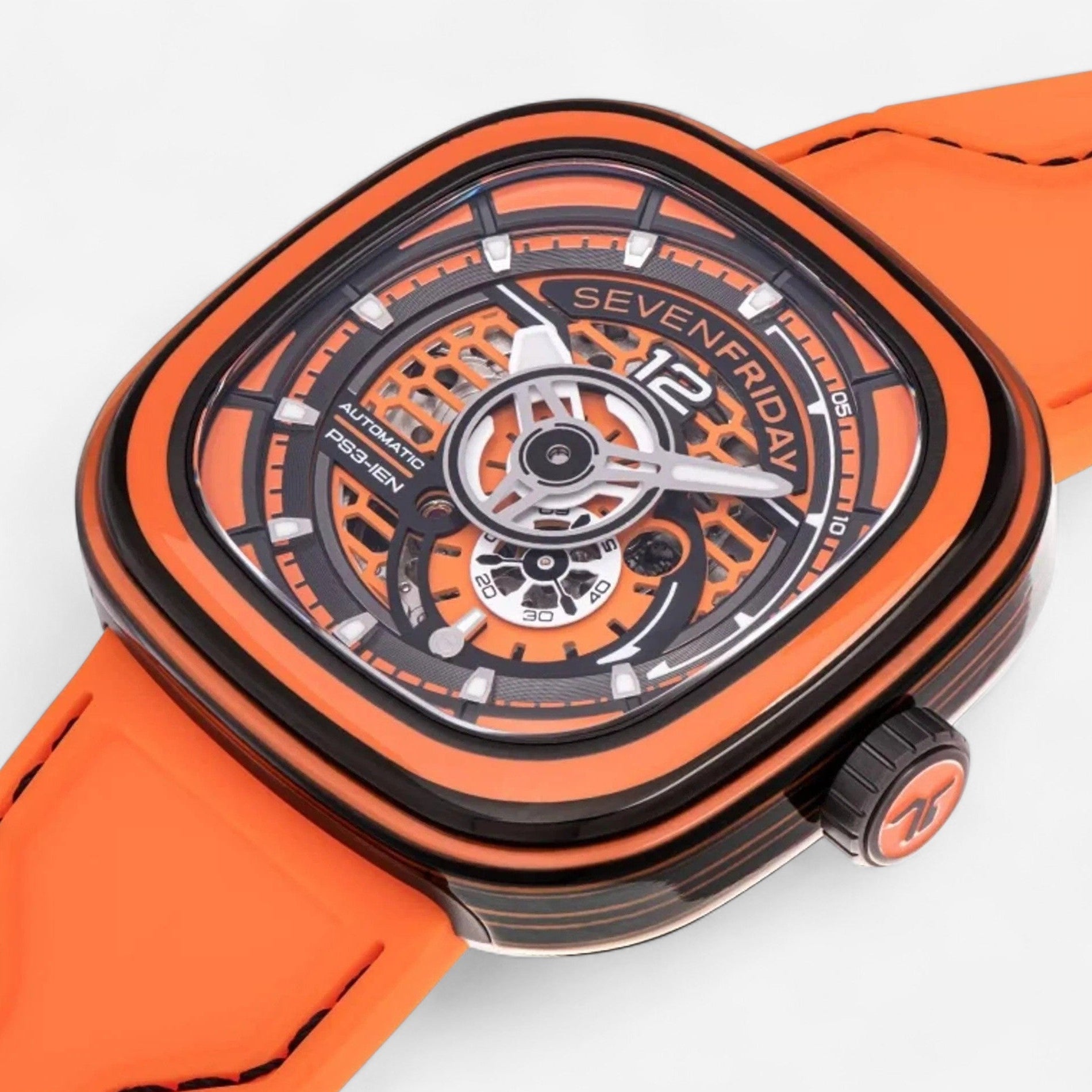 SevenFriday CCO Carbon Automatic Men's Watch PS3-03