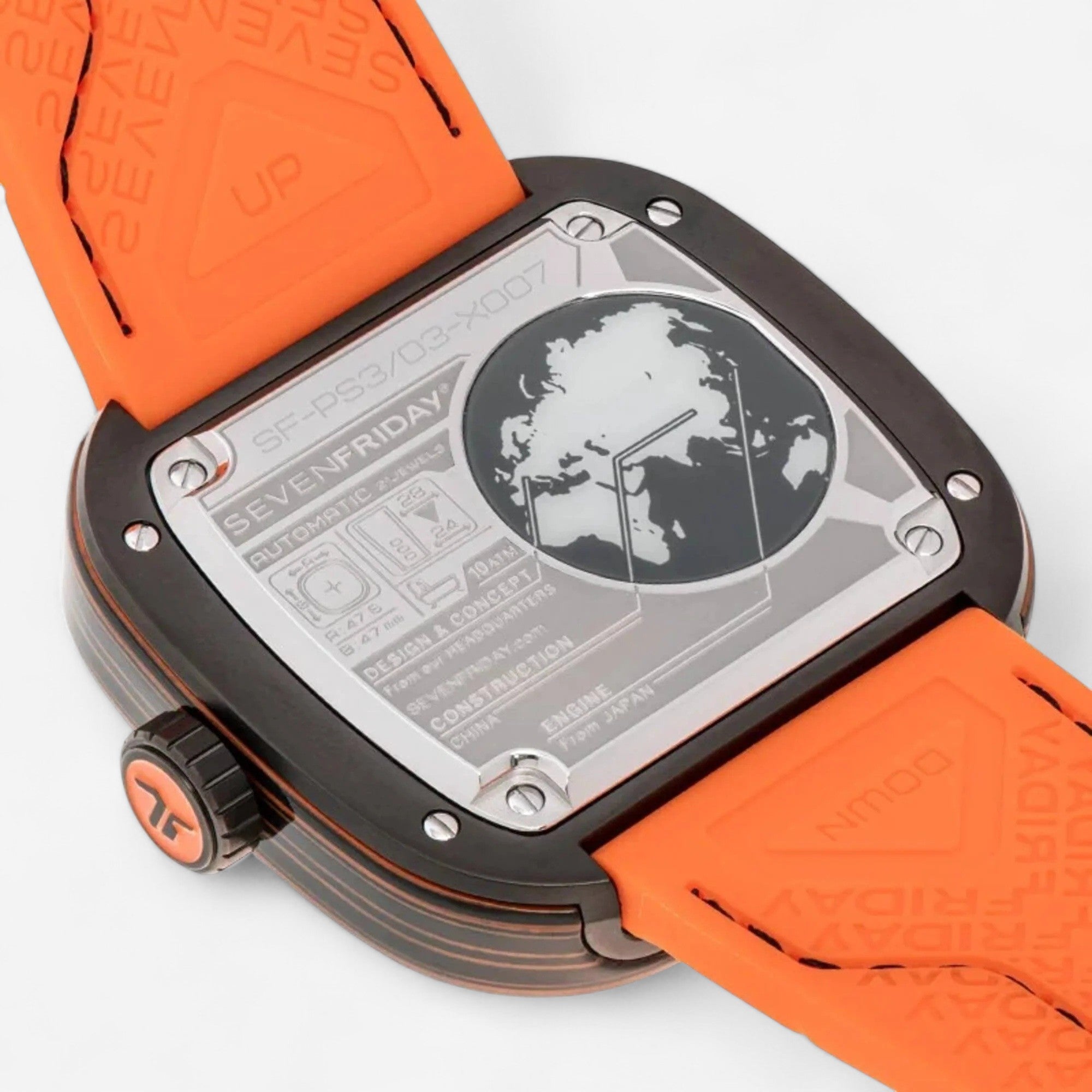 SevenFriday CCO Carbon Automatic Men's Watch PS3-03