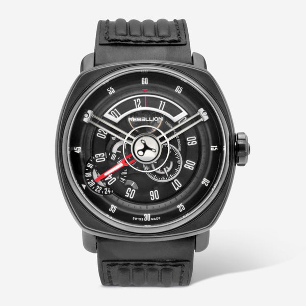 Rebellion Twenty-One Stainless Steel GMT Automatic Men's Watch RB.21.GMT.SB.T05 - THE SOLIST