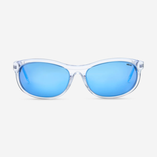 Revo Vintage Wrap Crystal & H2O Heritage Blue Wrap Sunglasses RE118009H20 - THE SOLIST