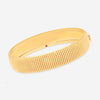 Roberto Coin Opera 18K Yellow Gold Medium Hinged Bangle Bracelet 7772844AYBA0