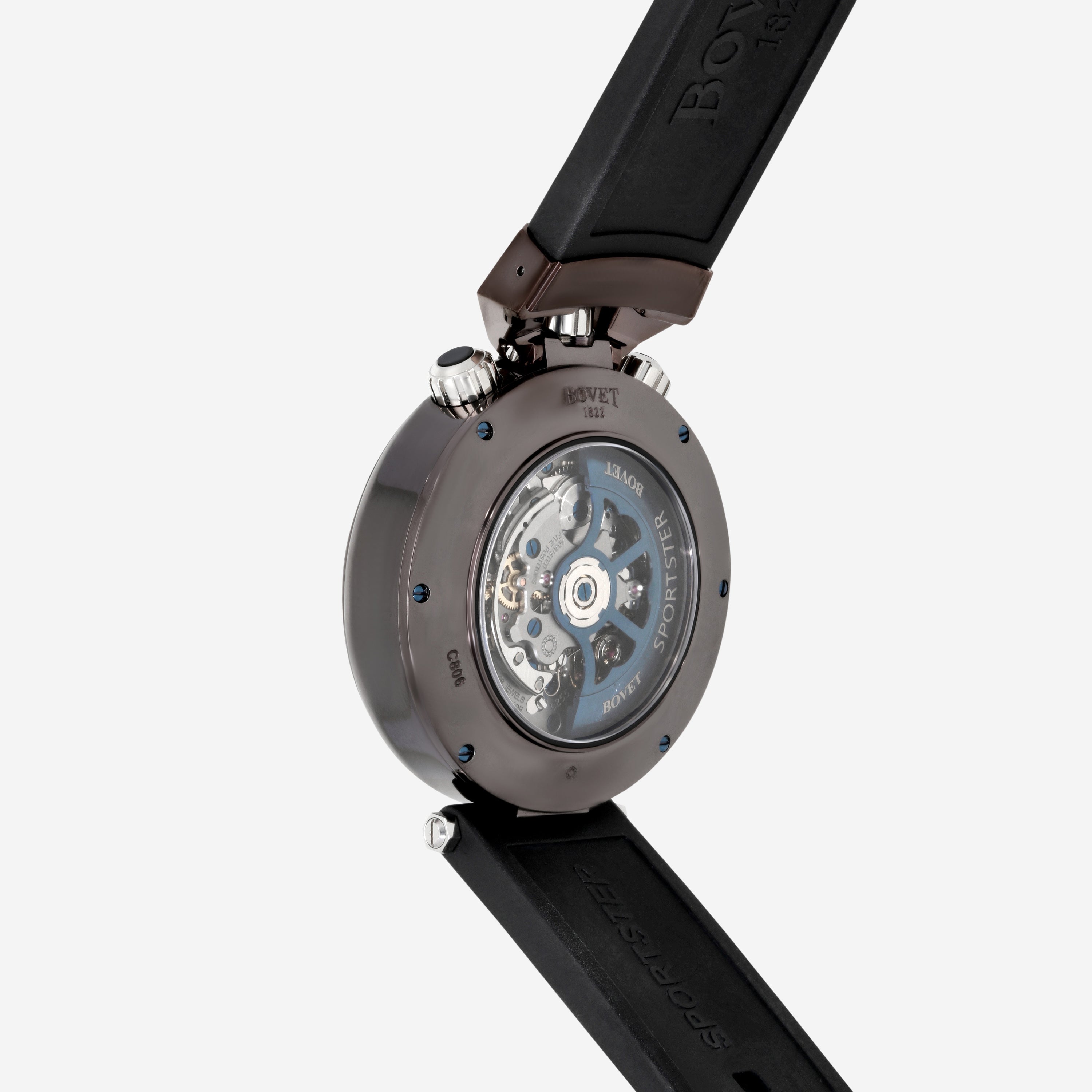 Bovet Sportster Saguaro 46 Chronograph Brown PVD Stainless Steel Automatic Men's Watch SP0468 - THE SOLIST