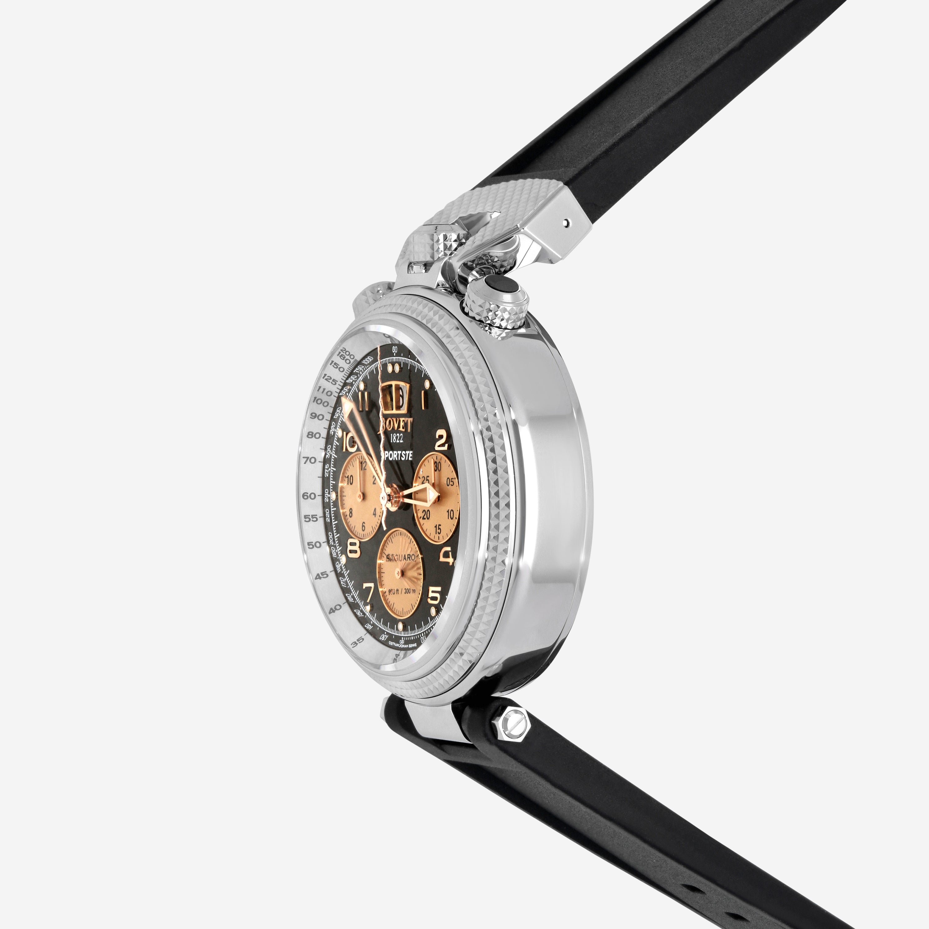 Bovet Sportster Saguaro 46 Chronograph Stainless Steel Automatic Men's Watch SP0483 - THE SOLIST