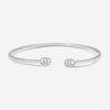 GUCCI GG Running 18kt White Gold and Diamond Cuff Bracelet YBA481662002016 MSRP $2,600 - THE SOLIST