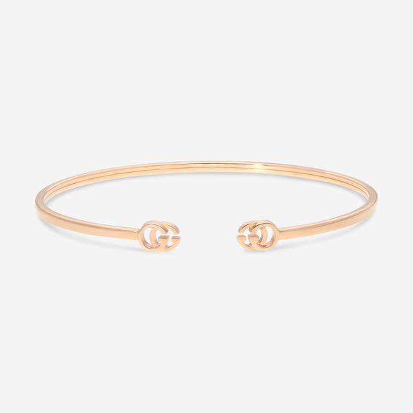 GUCCI GG Running 18kt Pink Gold Bracelet YBA481663002016 MSRP $1,450 - THE SOLIST