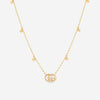 GUCCI GG Running 18kt Yellow Gold and Diamond Necklace YBB48162400100U MSRP $3,100 - THE SOLIST