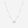 Gucci GG Running 18K White Gold and Diamond Necklace YBB48162400200U MSRP $3,200 - THE SOLIST