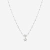 GUCCI Flora 18kt White Gold and Diamond Necklace YBB58184200100U MSRP $3,150 - THE SOLIST
